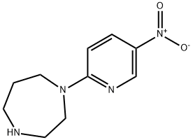 1-(5-NITRO-2-PYRIDYL)-1,4-DIAZEPANE Struktur