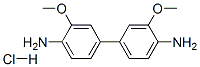 3,3'-Dimethoxybenzidine HCL Struktur