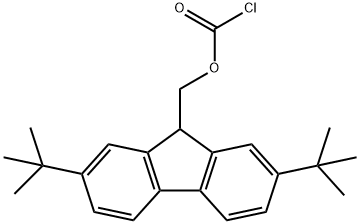 2 7-DI(TERT-BUTYL)-9-FLUORENYLMETHYL Struktur