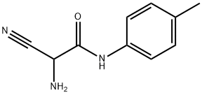 2-amino-2-cyano-n-p-toylyl-acetamide Struktur