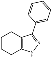 4,5,6,7-tetrahydro-3-phenyl-1H-indazole Struktur