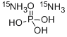 DIAMMONIUM HYDROGEN PHOSPHATE-15N2 Struktur