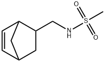 N-(5-NORBORNENE-2-METHYL)-METHANESULFONAMIDE Struktur