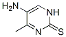 2(1H)-Pyrimidinethione, 5-amino-4-methyl- (9CI) Struktur