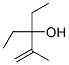 3-Ethyl-2-methyl-1-penten-3-ol Struktur