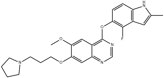 Cediranib Struktur