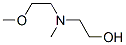 Ethanol, 2-[(2-methoxyethyl)methylamino]- (9CI) Struktur