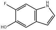 1H-Indol-5-ol, 6-fluoro- (9CI) Struktur