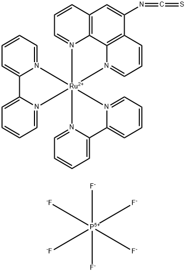 BIS(2 2'-BIPYRIDINE)-(5-ISOTHIOCYANATO-& Struktur