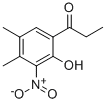 4'',5''-DIMETHYL-2''-HYDROXY-3''-NITROPROPIOPHENONE Struktur