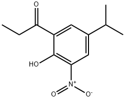 1-(2-HYDROXY-5-ISOPROPYL-3-NITROPHENYL)PROPAN-1-ONE Struktur