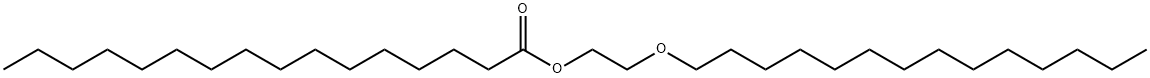 2-(Tetradecyloxy)ethyl palmitate Struktur