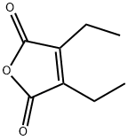 2,3-DIETHYLMALEIC ANHYDRIDE Struktur