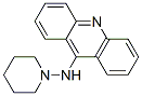 N-(1-piperidyl)acridin-9-amine Struktur