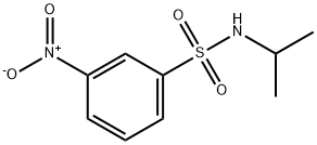 N-ISOPROPYL 3-NITROBENZENESULFONAMIDE Struktur