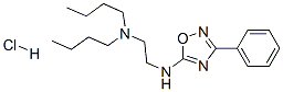 N,N-dibutyl-N'-(3-phenyl-1,2,4-oxadiazol-5-yl)ethylenediamine hydrochloride Struktur