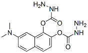 7-dimethylaminonaphthalene-1,2-dicarbonic acid hydrazide Struktur