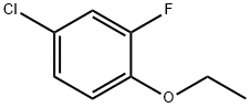 4-CHLORO-2-FLUOROPHENETOLE Struktur