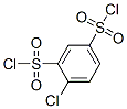 4-chlorobenzene-1,3-disulphonyl dichloride  Struktur