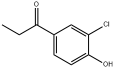 1-(3-氯-4-羥基苯基)丙烷-1-酮, 2892-27-5, 結(jié)構(gòu)式