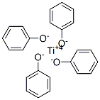 titanium tetra(phenolate) Struktur