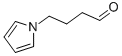 1H-Pyrrole-1-butanal(9CI) Struktur