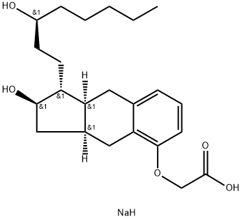 Treprostinil Sodium Struktur