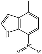 4-METHYL-7-NITRO-1H-INDOLE Struktur