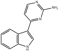 2-AMino-4-(3-indolyl)pyriMidine Struktur