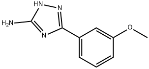 5-(3-Methoxyphenyl)-4H-1,2,4-triazol-3-amine Struktur