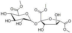 SUCROSE 1,6,6'-TRICARBOXYLATE TRIMETHYL ESTER Struktur