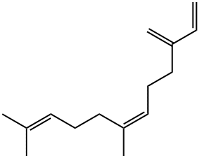 (E)-beta-Farnesene Struktur