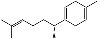 (-)-1-[(1R)-1,5-Dimethyl-4-hexenyl]-4-methyl-1,4-cyclohexadiene Struktur