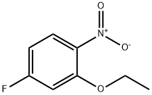 2-ETHOXY-4-FLUORO-1-NITROBENZENE Struktur