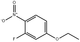 4-ETHOXY-2-FLUORO-1-NITROBENZENE Struktur