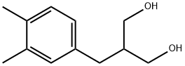 2-(3,4-dimethylbenzyl)propane-1,3-diol Struktur