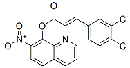 7-Nitro-8-quinolinol 3-(3,4-dichlorophenyl)propenoate Struktur