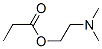 2-(dimethylamino)ethyl propionate Struktur