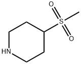 4-Methanesulfonyl-piperidine Struktur