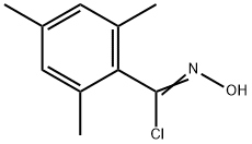 BenzenecarboxiMidoyl chloride, N-hydroxy-2,4,6-triMethyl- Struktur