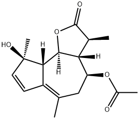 (3S)-3aβ,4,5,9,9aβ,9bα-ヘキサヒドロ-4β-アセトキシ-9β-ヒドロキシ-3β,6,9-トリメチルアズレノ[4,5-b]フラン-2(3H)-オン