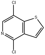 4,7-DICHLOROTHIENO[3,2-C]PYRIDINE Struktur