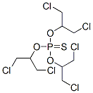 Thiophosphoric acid O,O,O-tris[2-chloro-1-(chloromethyl)ethyl] ester Struktur