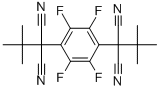 ALPHA,ALPHA'-DI-TERT-BUTYL-ALPHA,ALPHA'-DICYANO-2,3,5,6-TETRAFLUORO-1,4-BENZENEDIACETONITRILE Struktur