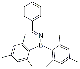 Benzylideneaminodimesitylborane Struktur