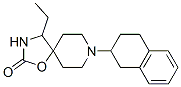 4-Ethyl-8-(1,2,3,4-tetrahydronaphthalen-2-yl)-1-oxa-3,8-diazaspiro[4.5]decan-2-one Struktur