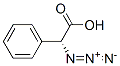 (R)-azidophenylacetic acid Struktur