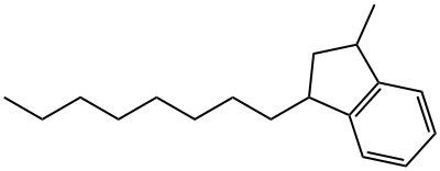 1-methyl-3-octylindan Struktur