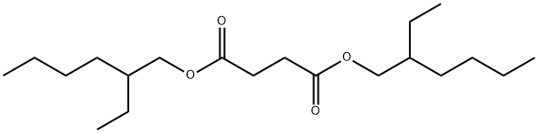 bis(2-ethylhexyl) succinate  Struktur