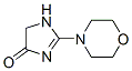 4H-Imidazol-4-one,  1,5-dihydro-2-(4-morpholinyl)-  (9CI) Struktur